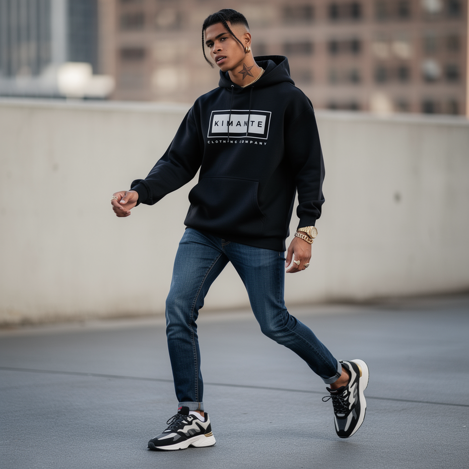 Kimante Premium Unisex Print Hoodie