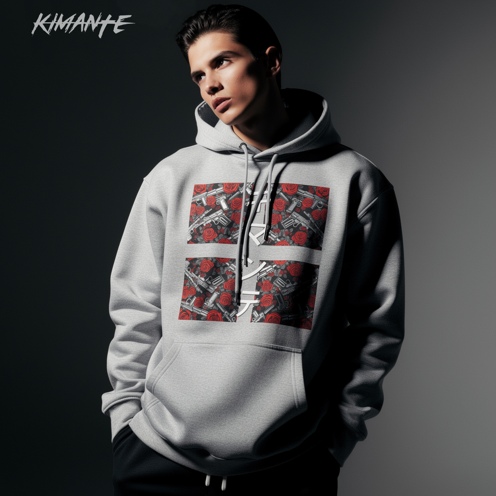 Kimante Gun's and Roses Unisex Hoodie