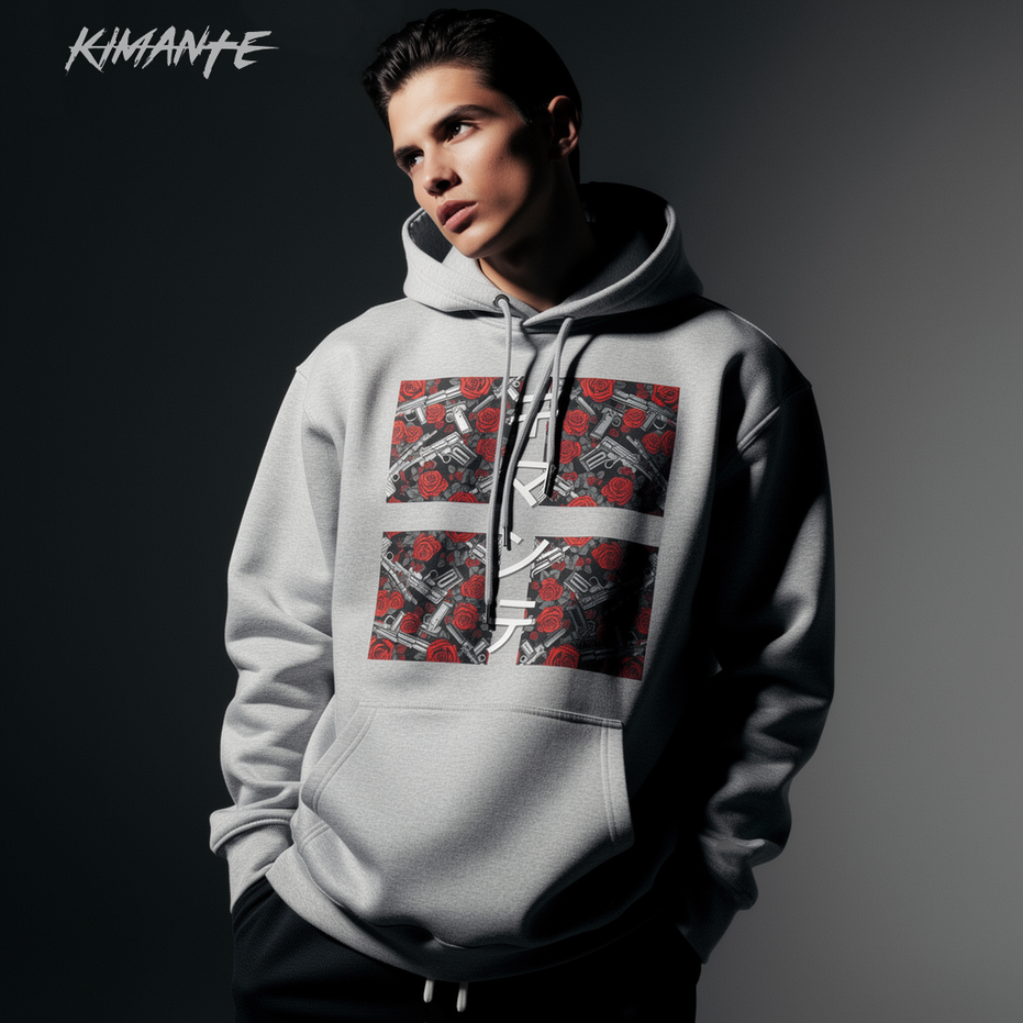 Kimante Gun's and Roses Unisex Hoodie