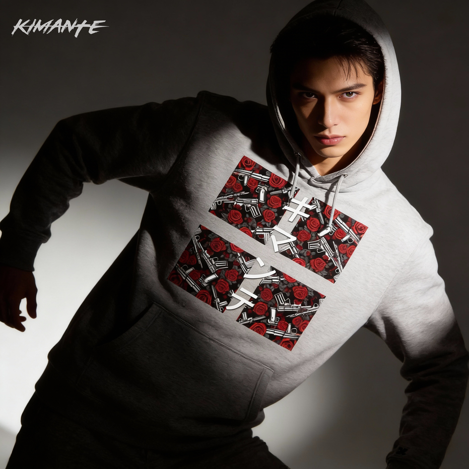 Kimante Gun's and Roses Unisex Hoodie