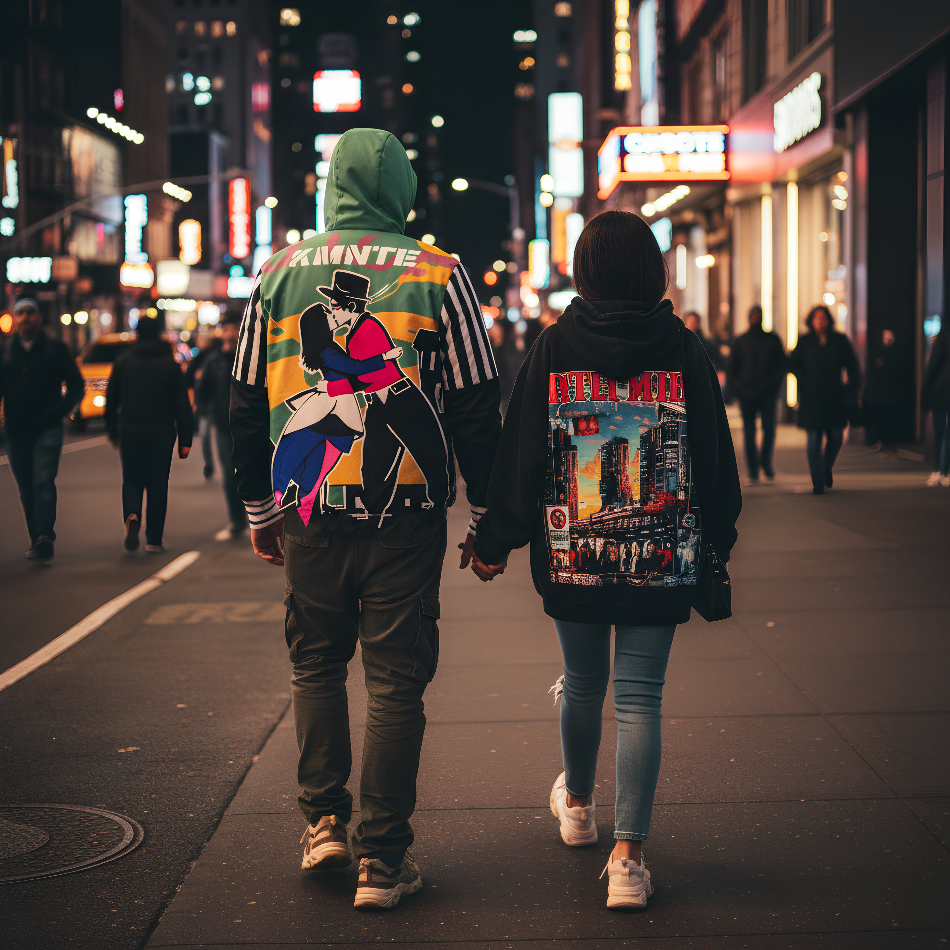 Kimante Tango Kiss Windbreaker Jacket
