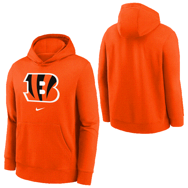 Cincinnati Bengals - NFL Nike Club Youth Hoodie