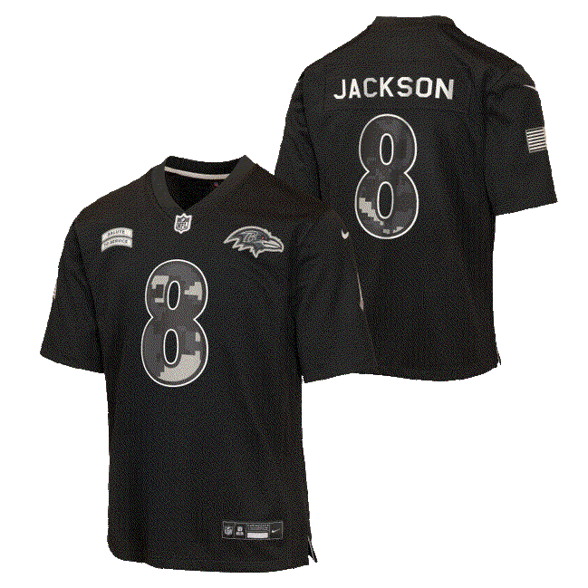 Baltimore Ravens - NFL Lamar Jackson Nike Youth Jersey