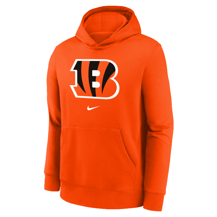 Cincinnati Bengals - NFL Nike Club Youth Hoodie