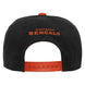 Cincinnati Bengals - NFL Black Pre Curve Snap Hat