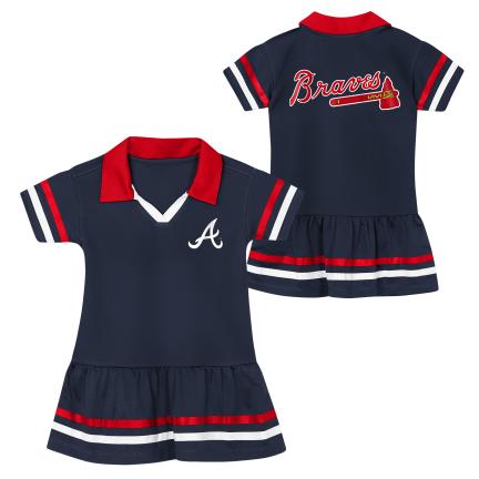 Atlanta Braves - MLB Cheerleaders Toddler Dress