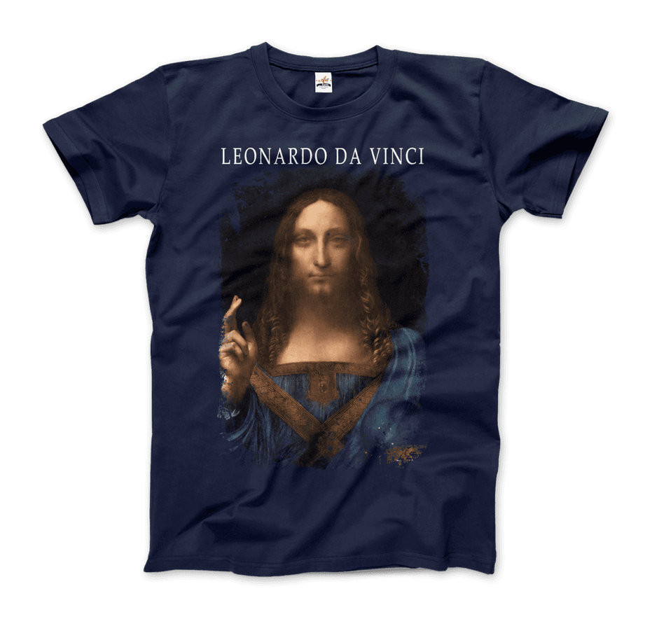 Leonardo Da Vinci, Salvator Mundi, 1499~1510 Artwork T-Shirt
