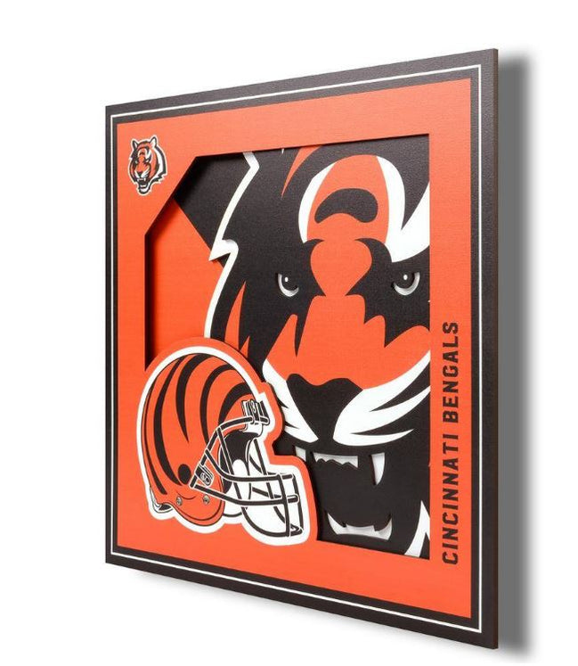 Cincinnati Bengals - LSWA 12" X 12" Home Decor