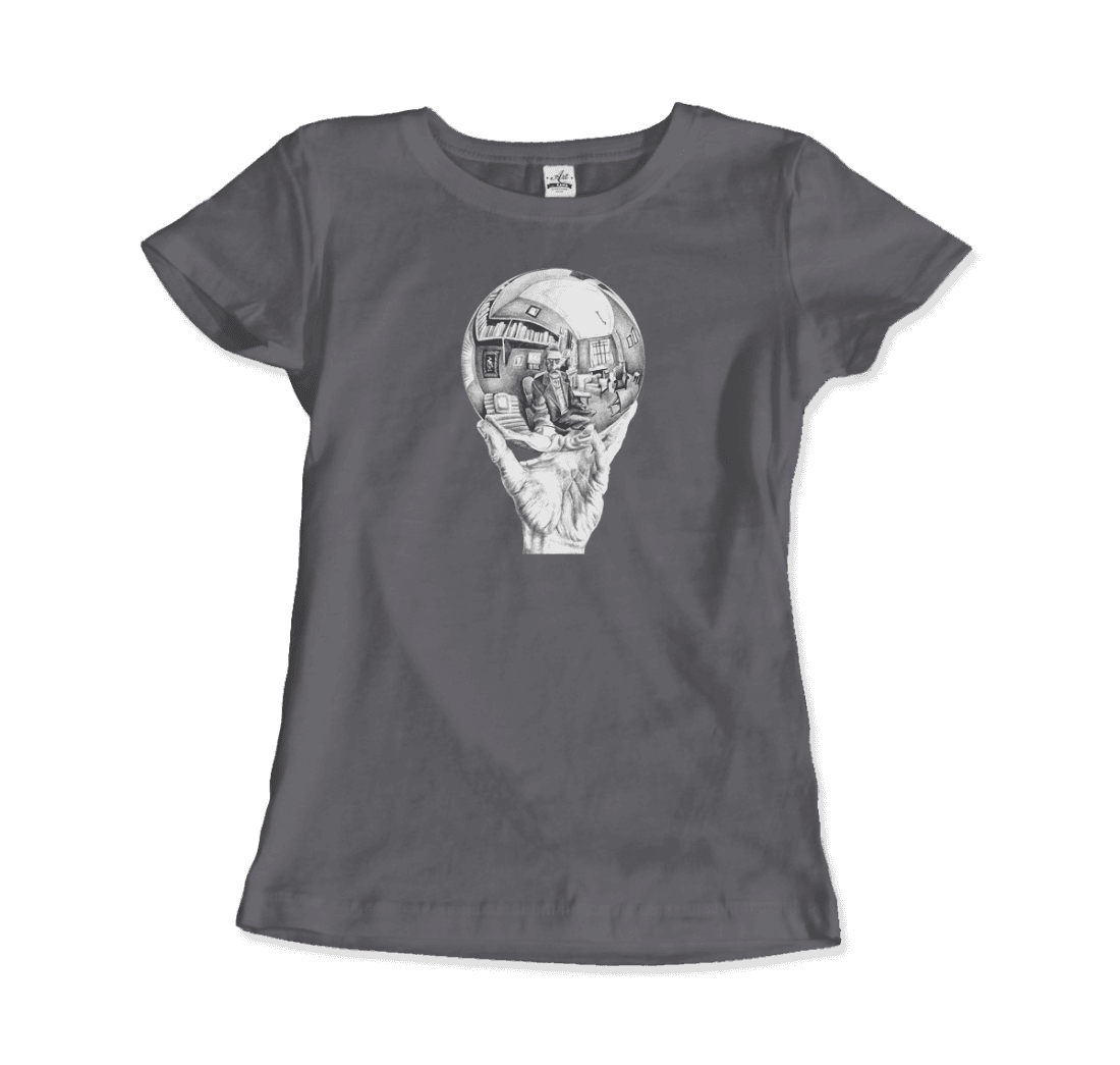 M.C. Escher Hand With Reflective Globe T-Shirt