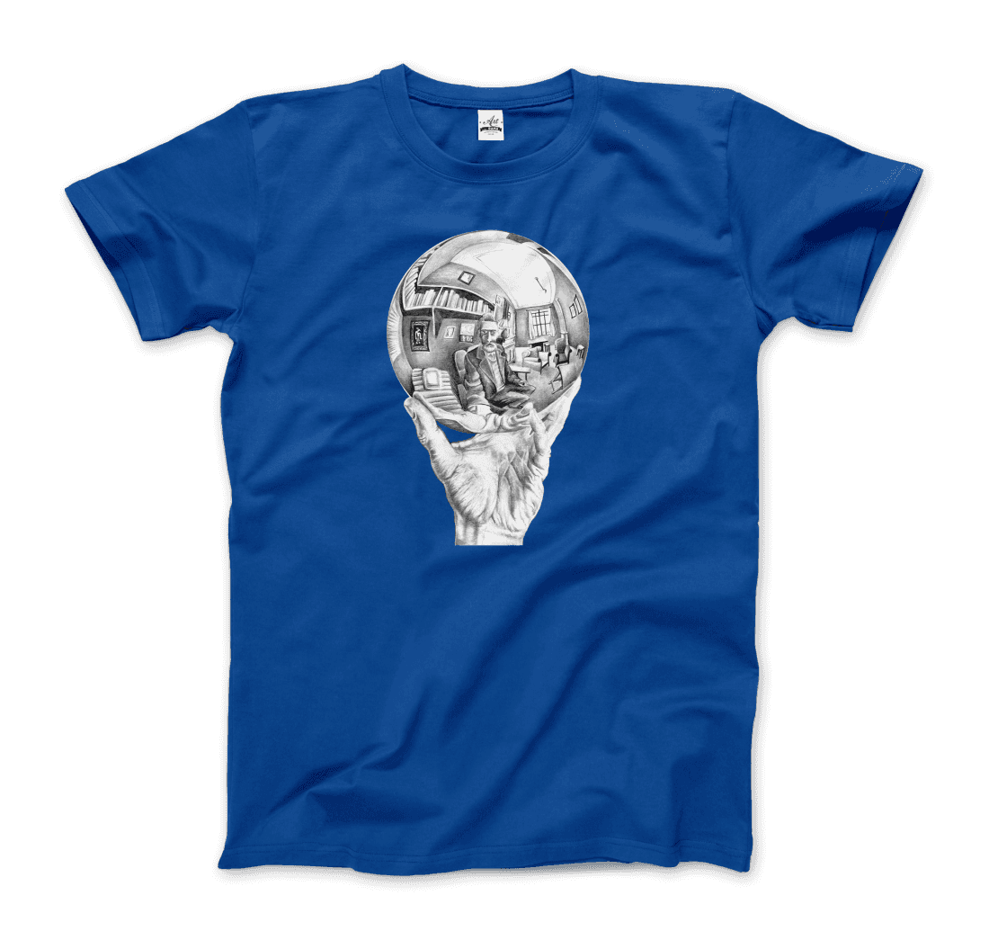 M.C. Escher Hand With Reflective Globe T-Shirt