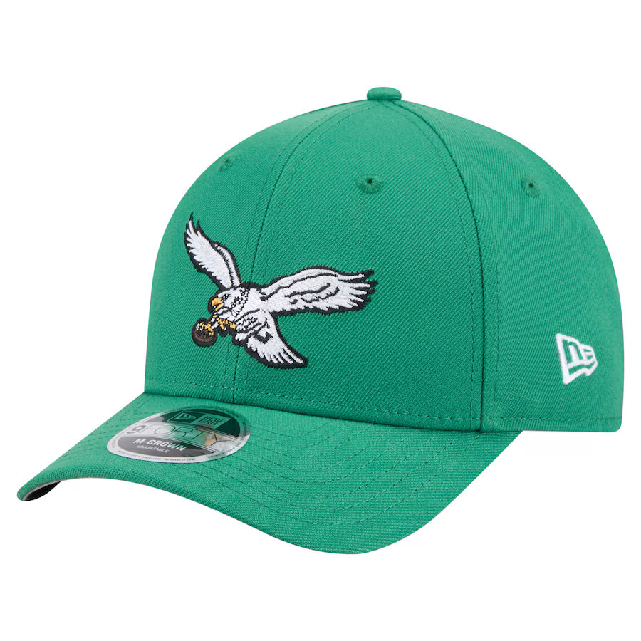 Philadelphia Eagles - 9Forty M-Crown Team Kelly Green Adjustable Hat, New Era