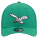 Philadelphia Eagles - 9Forty M-Crown Team Kelly Green Adjustable Hat, New Era