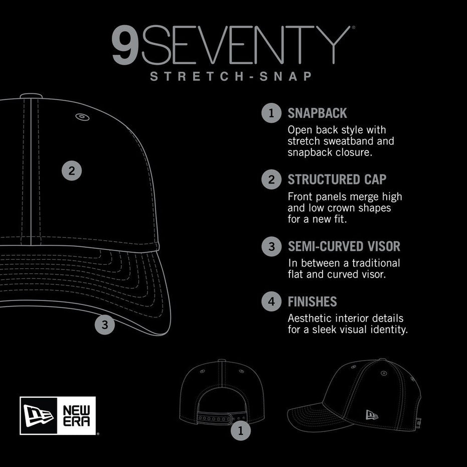 Atlanta Braves - MLB 9Seventy Stretch-Snap Hat, New Era