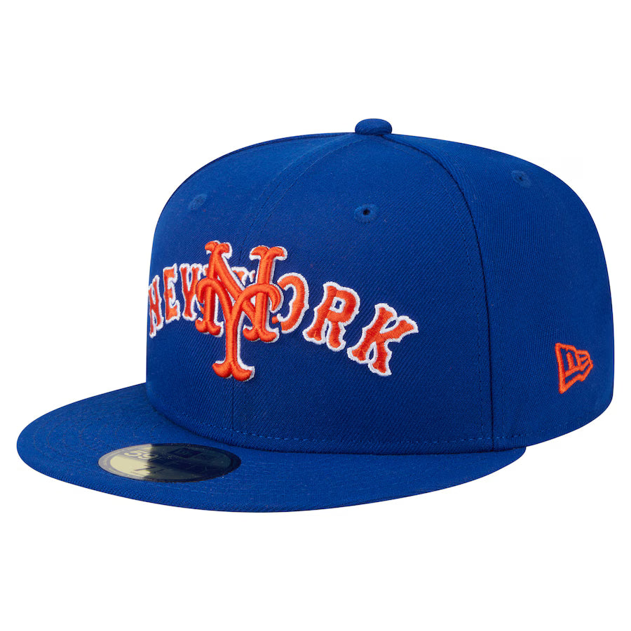 New York Mets - MLB 59Fifty Overlap Snapback Hat, New Era