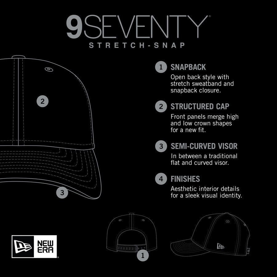 Tennessee Volunteers - Coolera 9Seventy Stretch Snap Hat, New Era