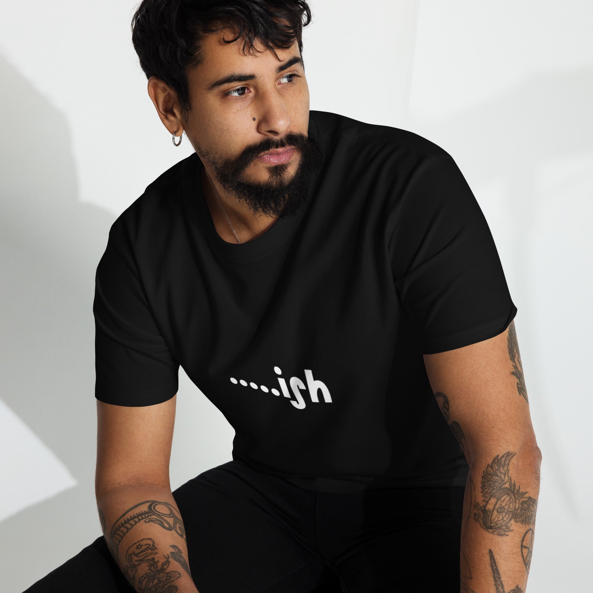 .....ish Kimante Black Men’s premium heavyweight tee