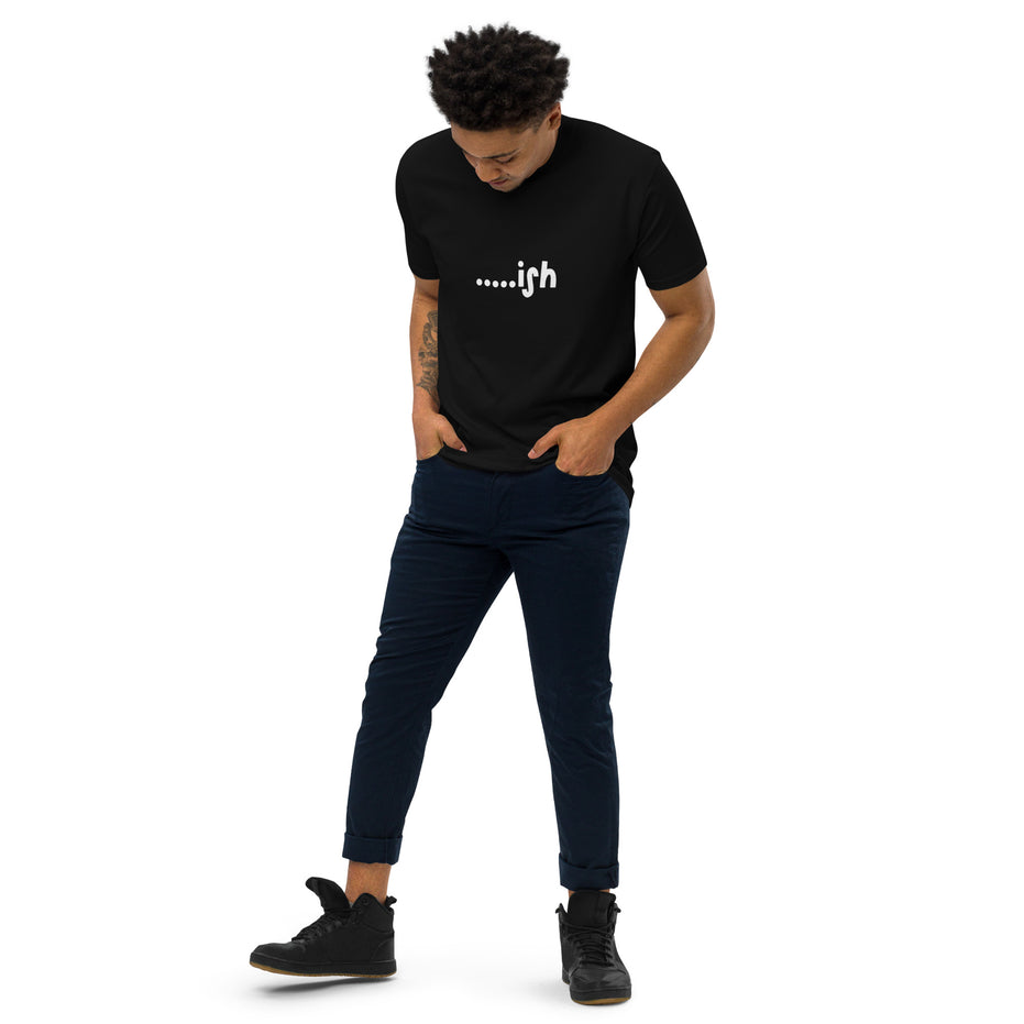 .....ish Kimante Black Men’s premium heavyweight tee