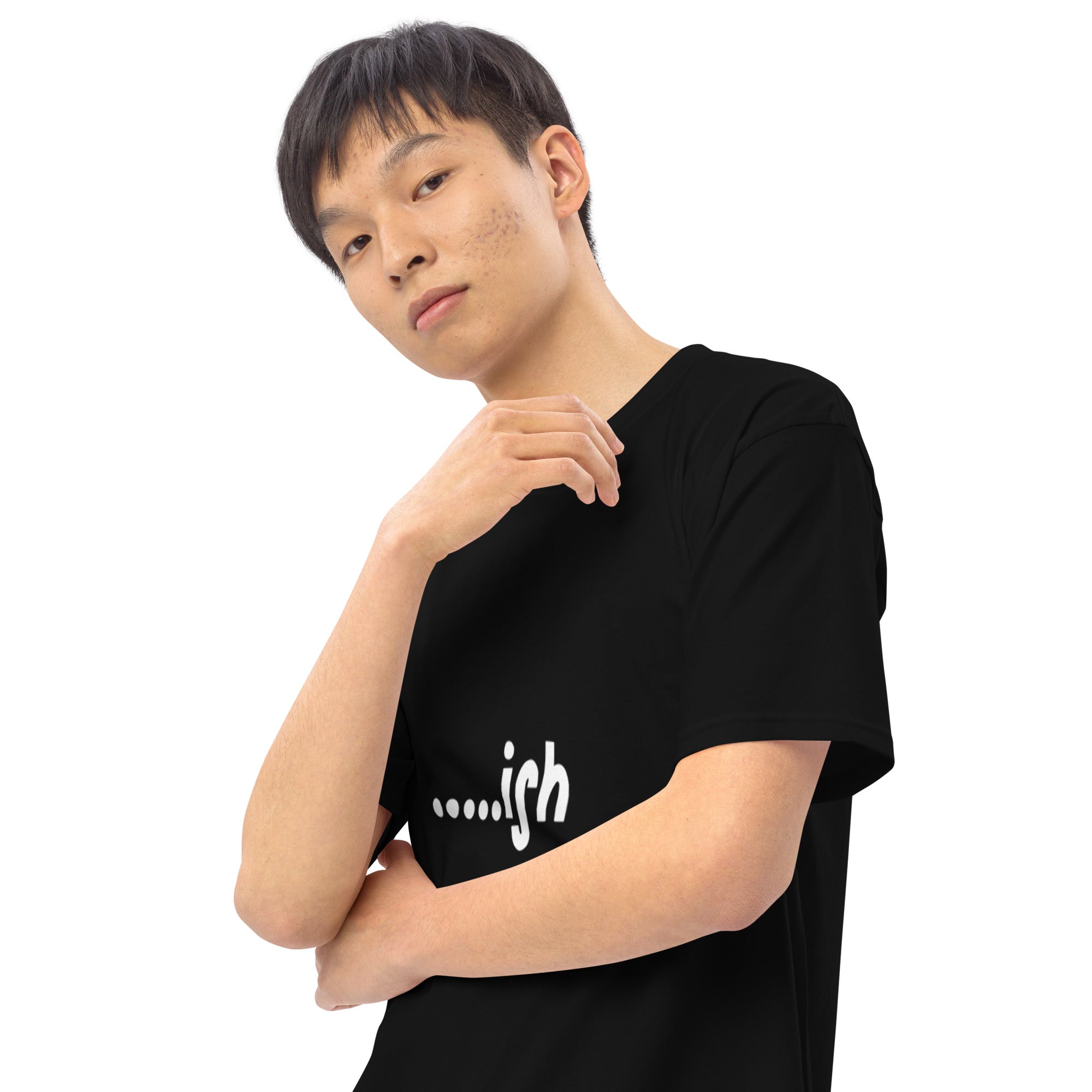.....ish Kimante Black Men’s premium heavyweight tee
