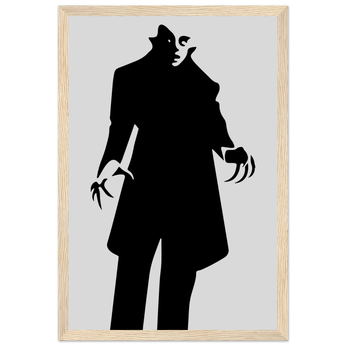 Nosferatu 20s Sci-Fi Horror Movie Minimalist Poster