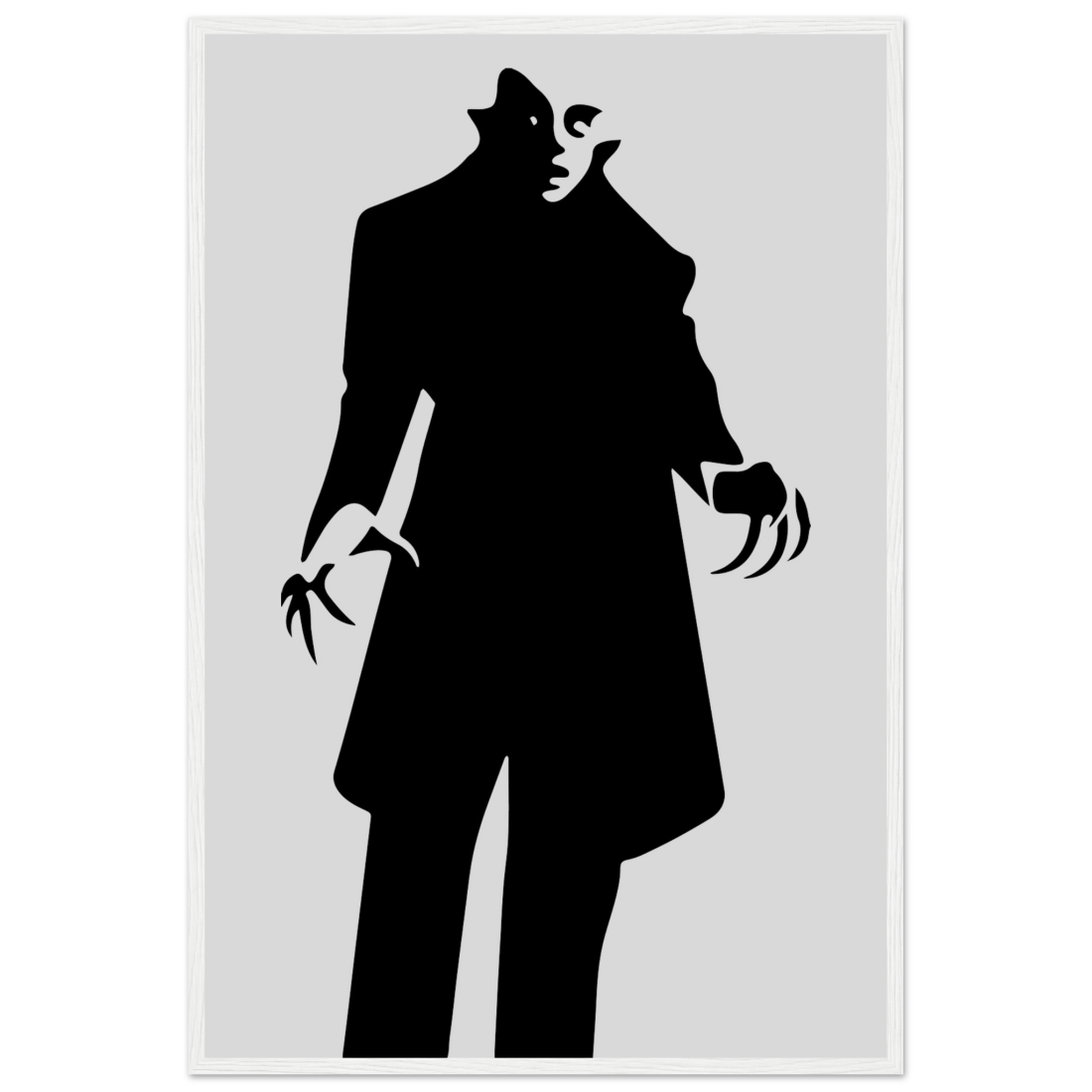 Nosferatu 20s Sci-Fi Horror Movie Minimalist Poster