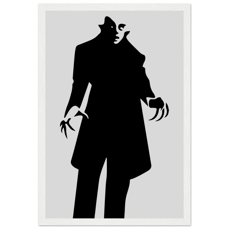 Nosferatu 20s Sci-Fi Horror Movie Minimalist Poster
