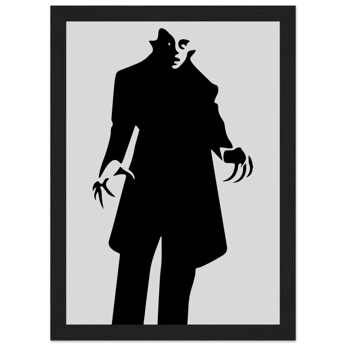 Nosferatu 20s Sci-Fi Horror Movie Minimalist Poster