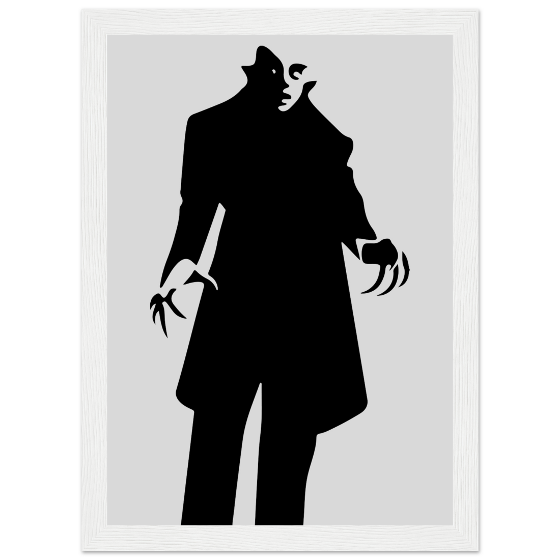 Nosferatu 20s Sci-Fi Horror Movie Minimalist Poster