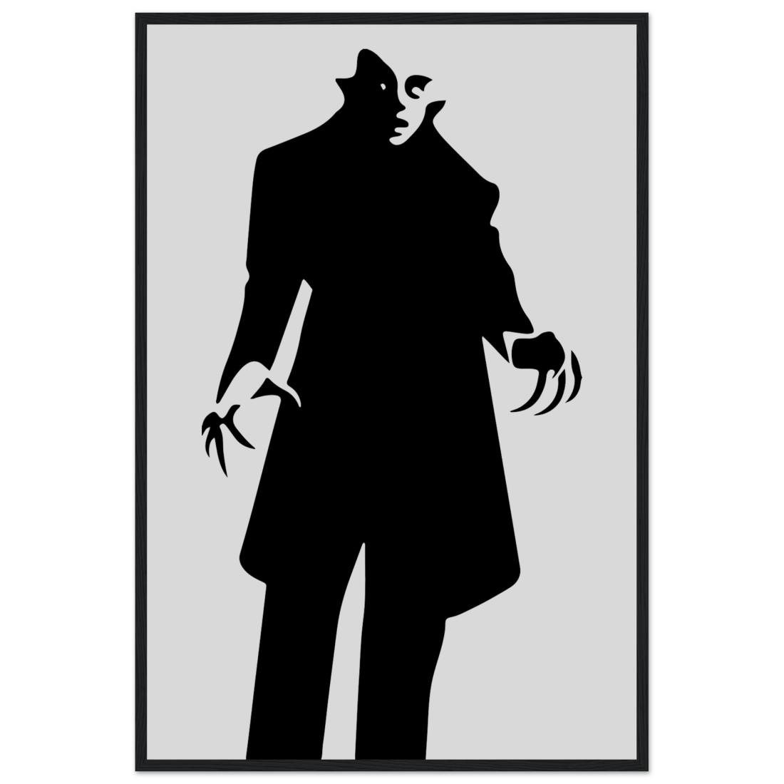 Nosferatu 20s Sci-Fi Horror Movie Minimalist Poster