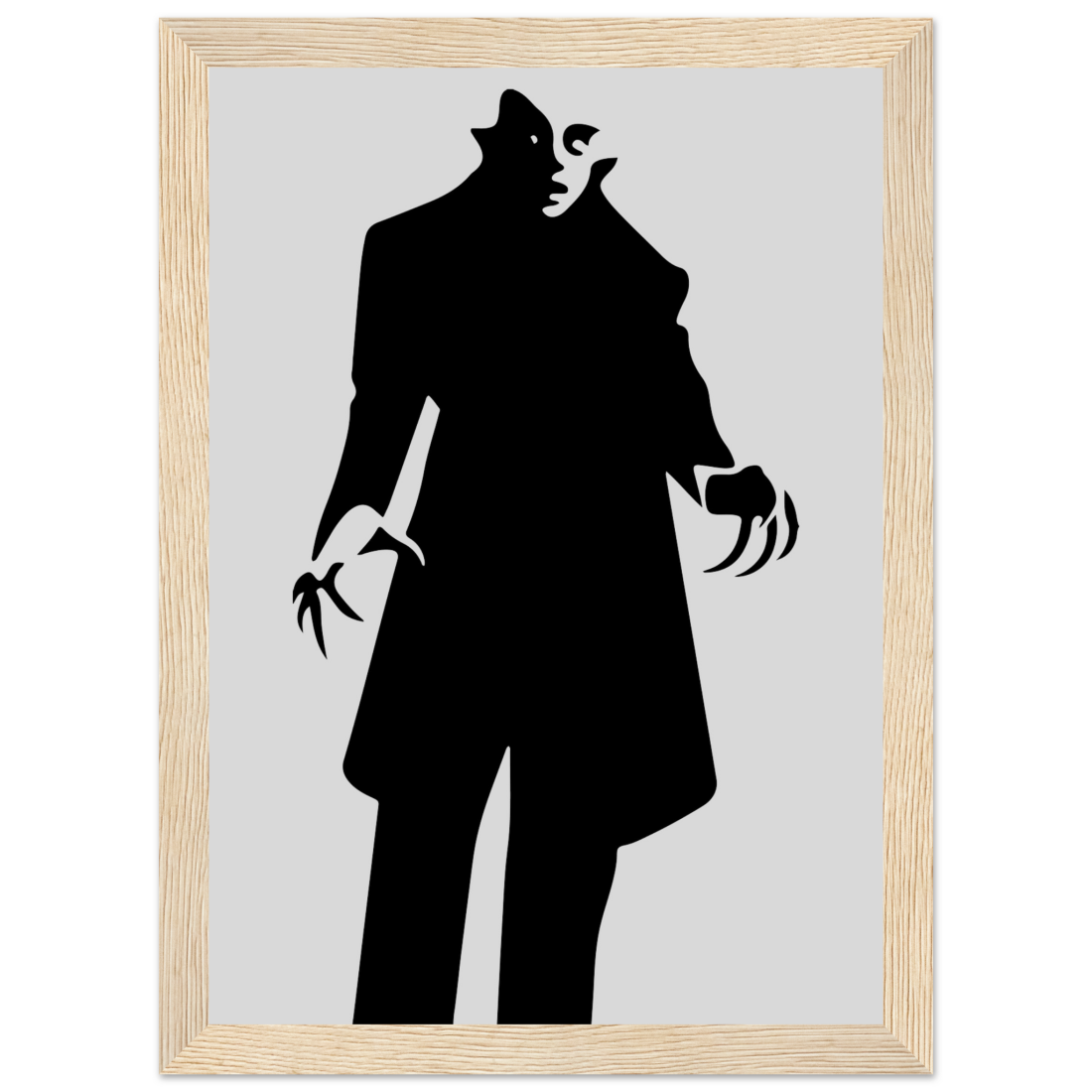 Nosferatu 20s Sci-Fi Horror Movie Minimalist Poster