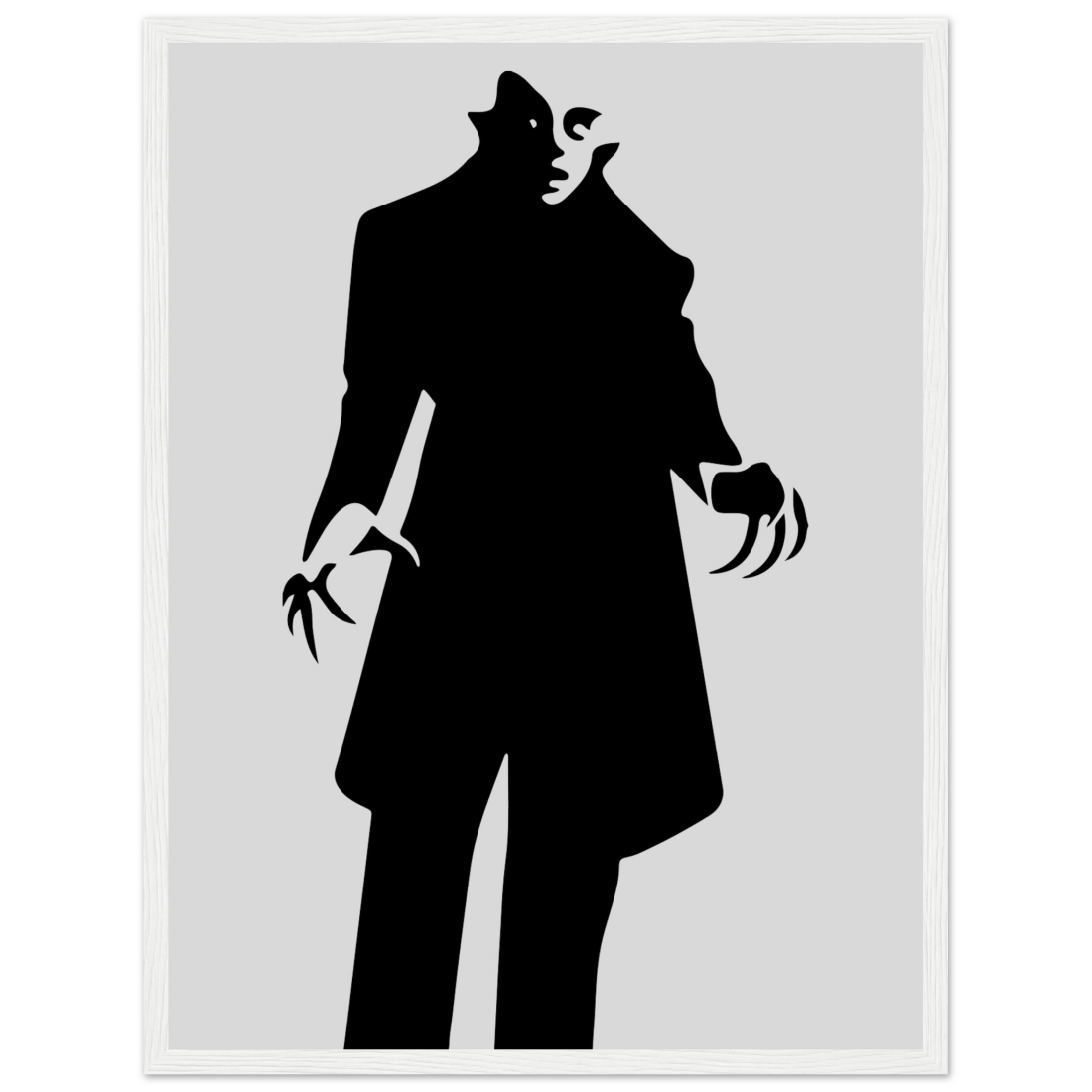 Nosferatu 20s Sci-Fi Horror Movie Minimalist Poster