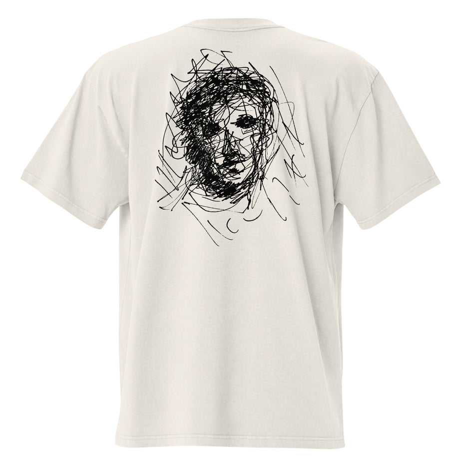 Anonymous Jack Kimante Oversized Faded T-shirt