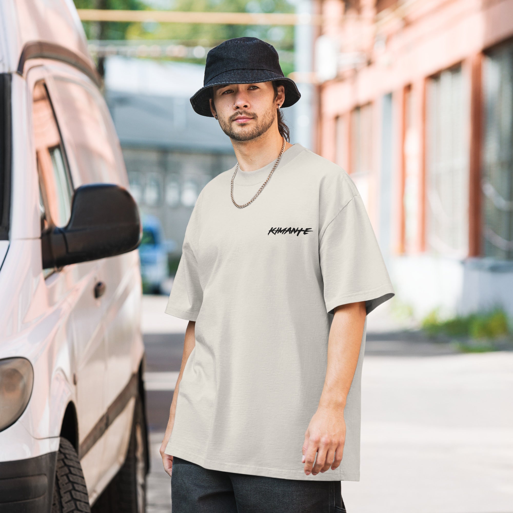 Anonymous Jack Kimante Oversized Faded T-shirt