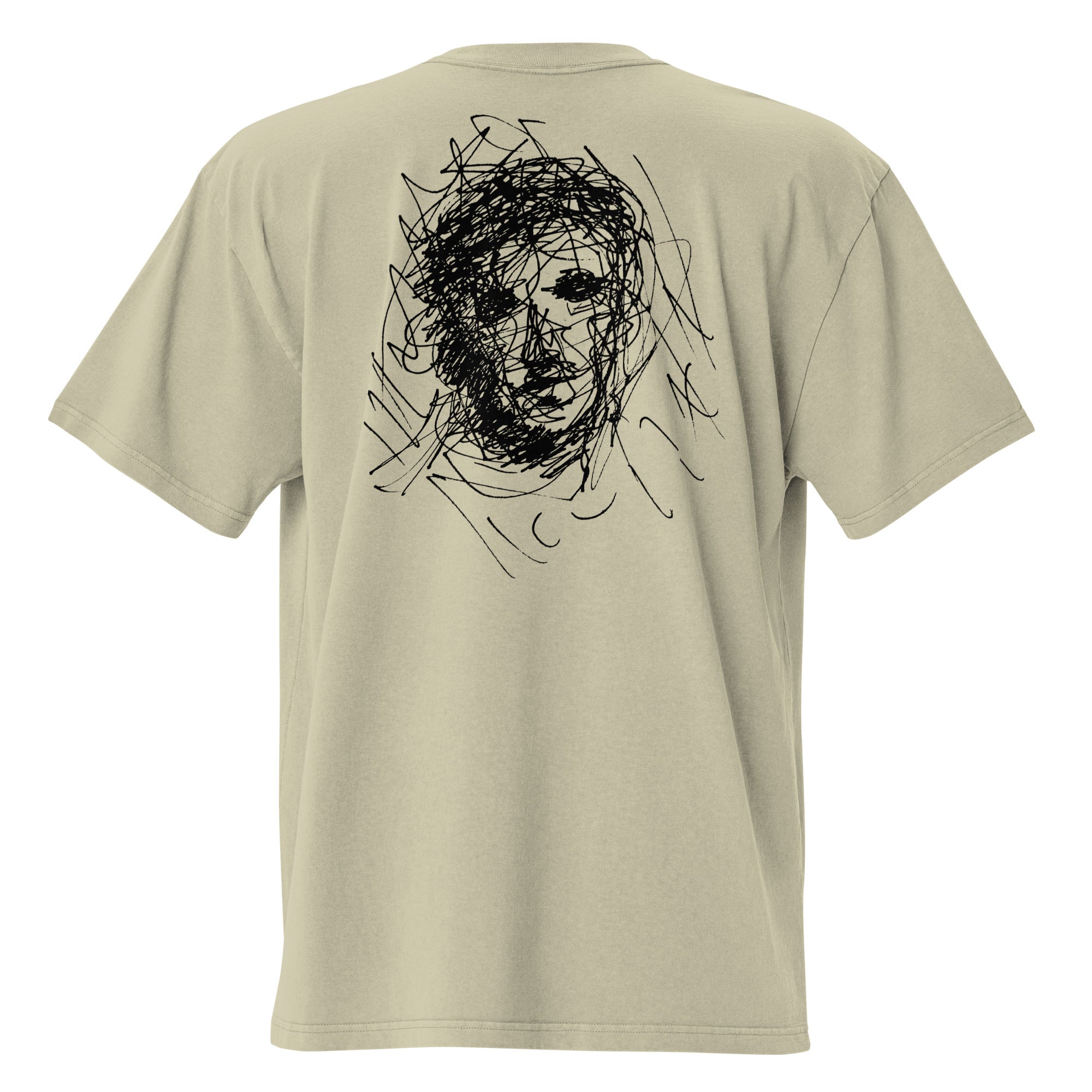 Anonymous Jack Kimante Oversized Faded T-shirt