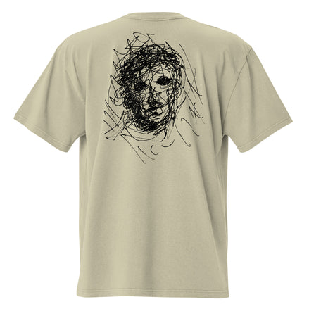 Anonymous Jack Kimante Oversized Faded T-shirt