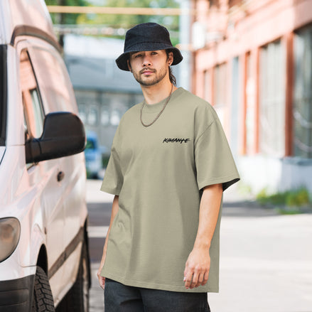 Anonymous Jack Kimante Oversized Faded T-shirt