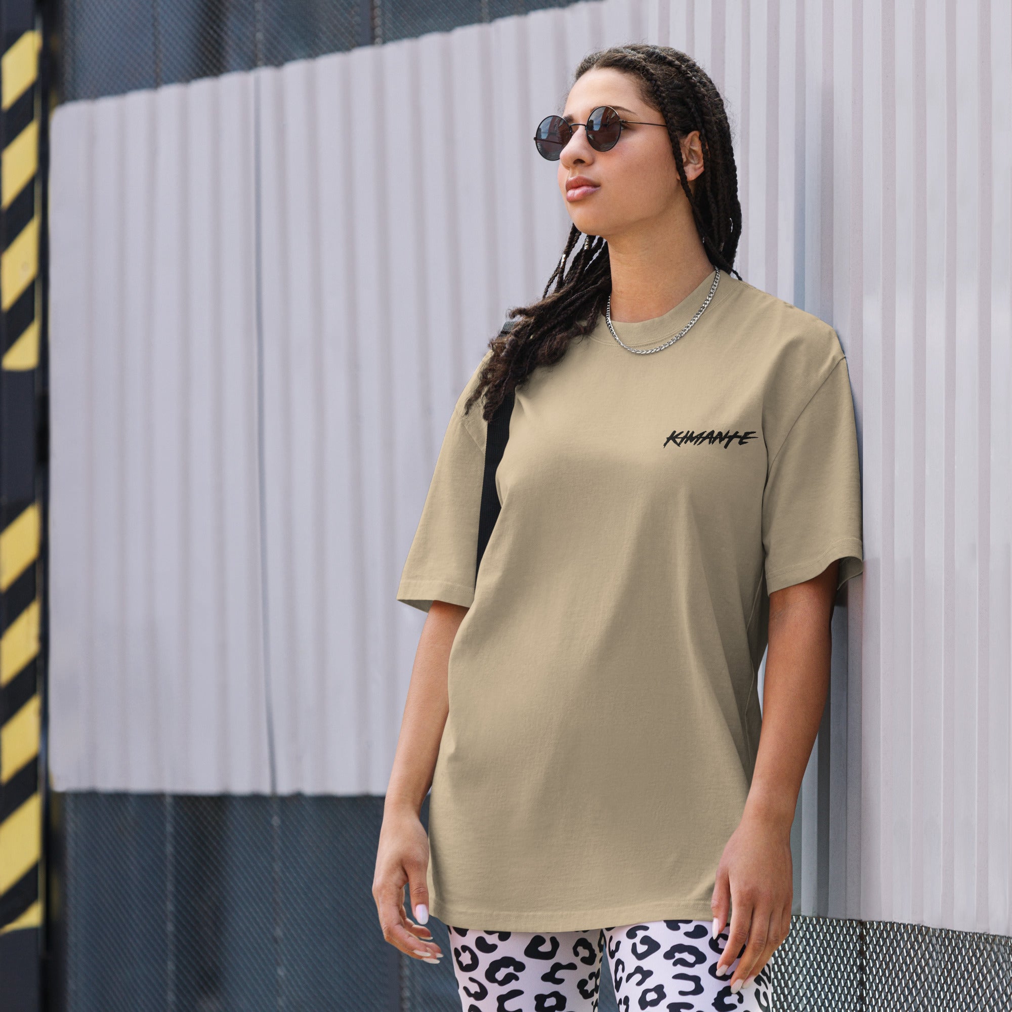 Anonymous Jack Kimante Oversized Faded T-shirt