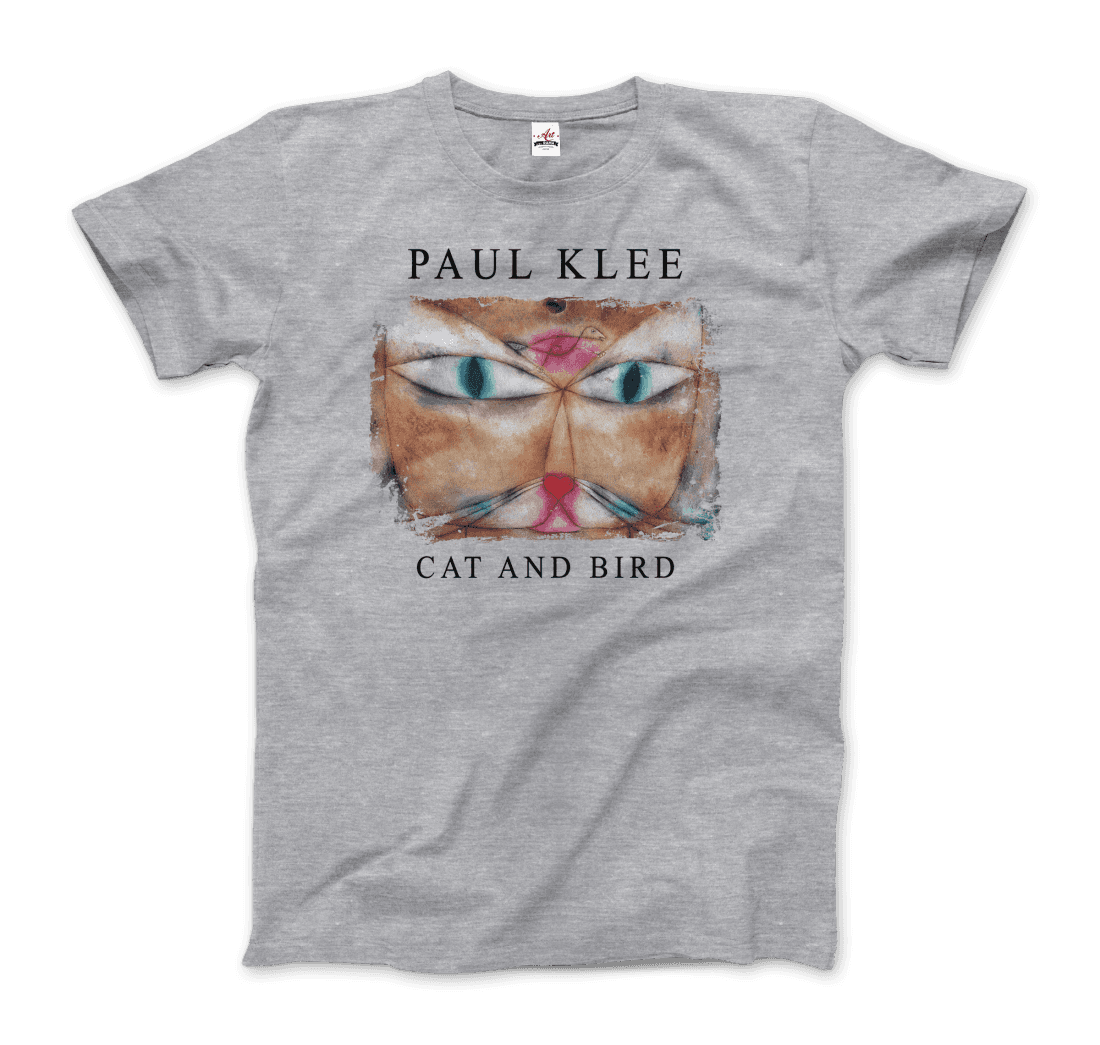 Paul Klee Cat and Bird, 1928 Artwork T-Shirt