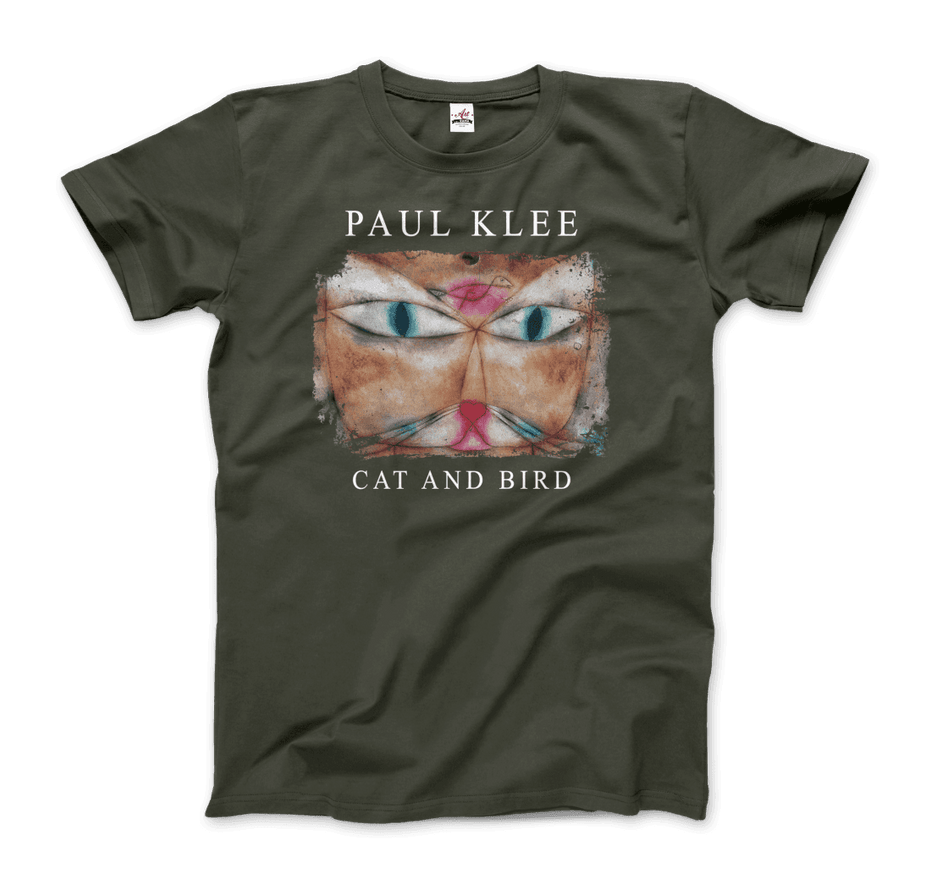 Paul Klee Cat and Bird, 1928 Artwork T-Shirt