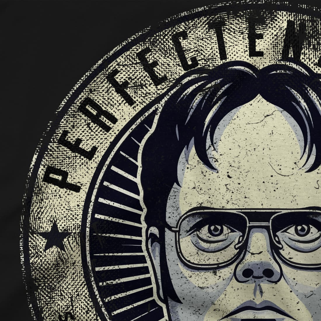 Perfectenschlag Schrute's Perfection Distressed T-Shirt