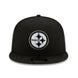 Pittsburgh Steelers - NFL Basic BW 9Fifty Snapback Black Hat, New Era