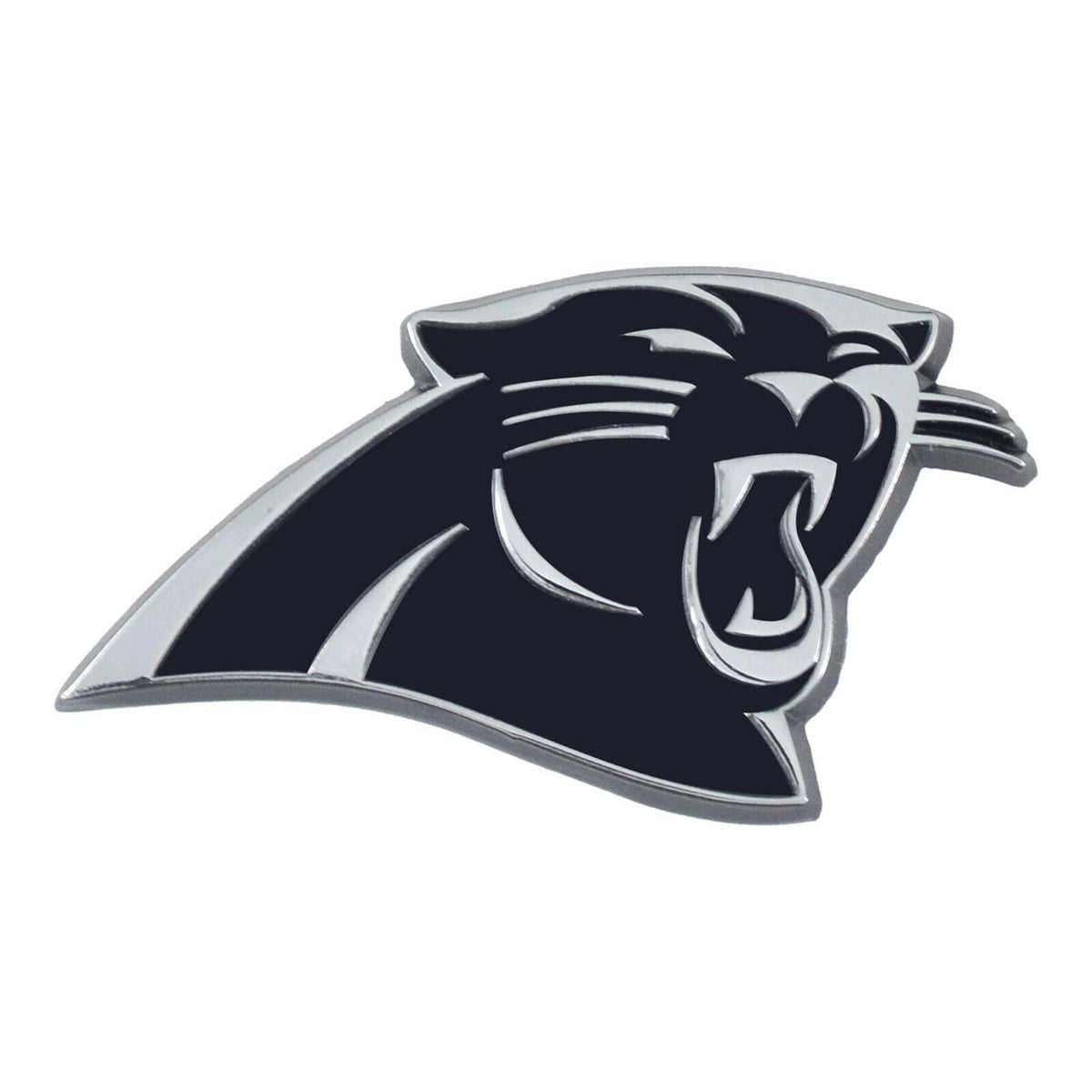 Carolina Panther - Logo Metal Chrome 3