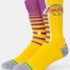 Los Angeles Lakers - LA Stance NBA HWC Hardwood Crew Socks Large