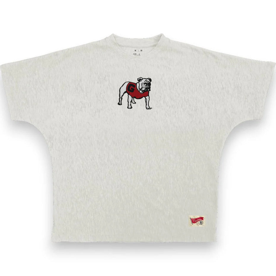 Georgia Bulldogs "Fredrick" - Crew-Neck Oversized Short Sleeve T-Shirt