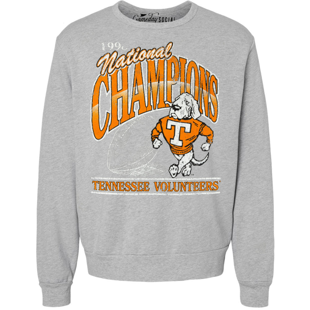 Tennessee Volunteers - NCAA Classic Champion Comfort Crewneck Long Sleeve