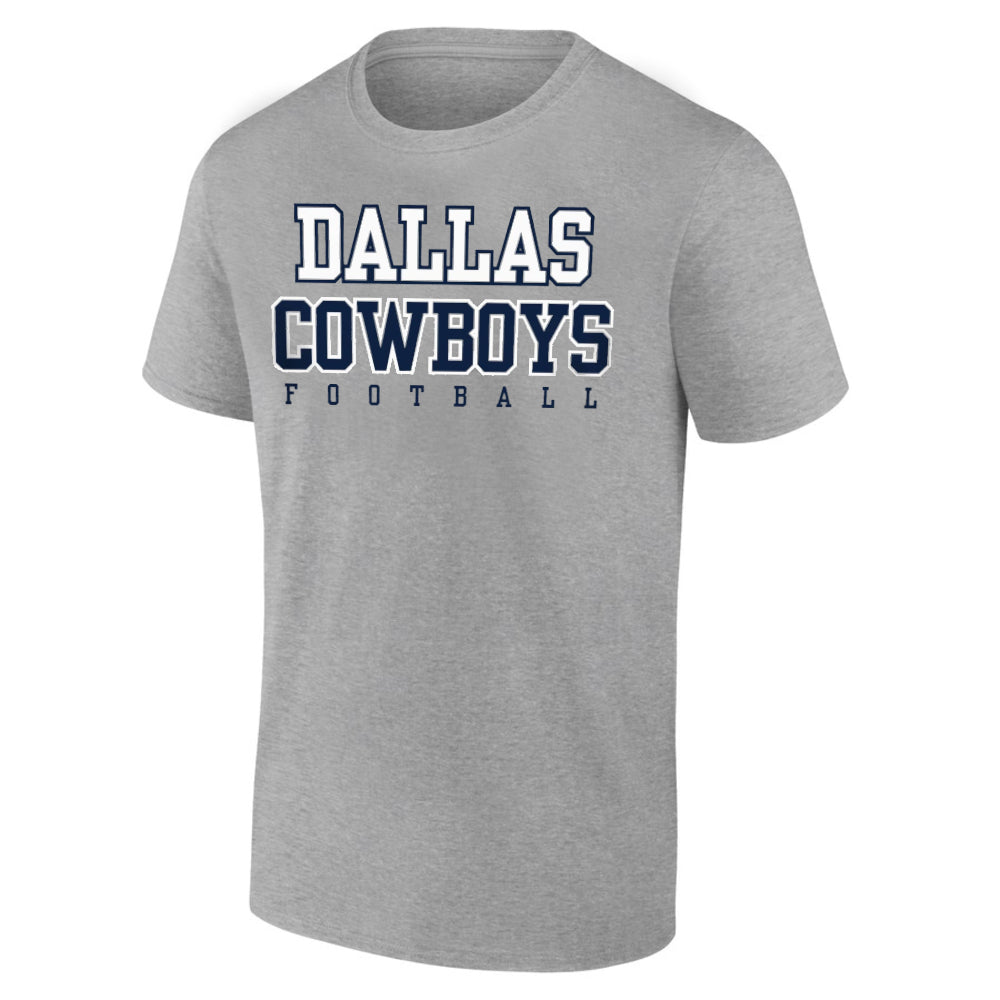 Dallas Cowboys - Men's Practice Gray Heather T-Shirt