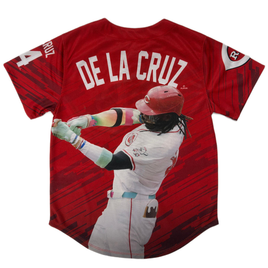 Cincinnati Reds - MLB De La Cruz Elly Sublimation Youth Jersey