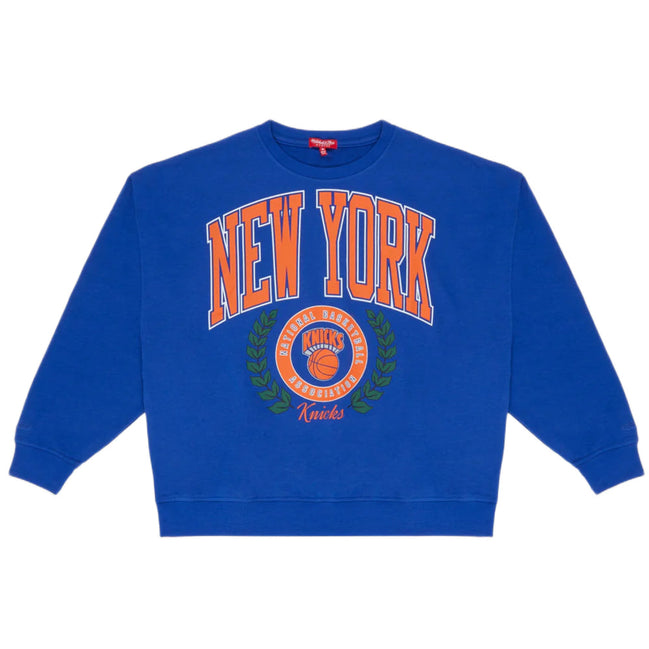 New York Knicks - Women Logo Lightweight Crew Sweater