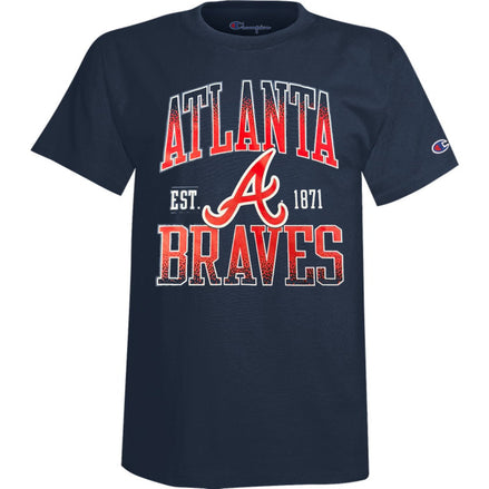 Atlanta Braves - MLB Logo Short Sleeve T-Shirt