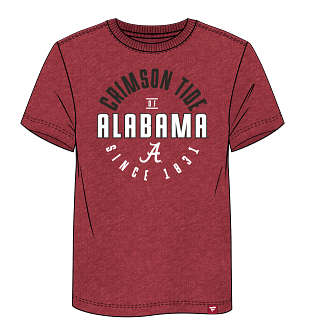 Alabama Crimson Tide - Weighted Circle Stack Biblend T-Shirt