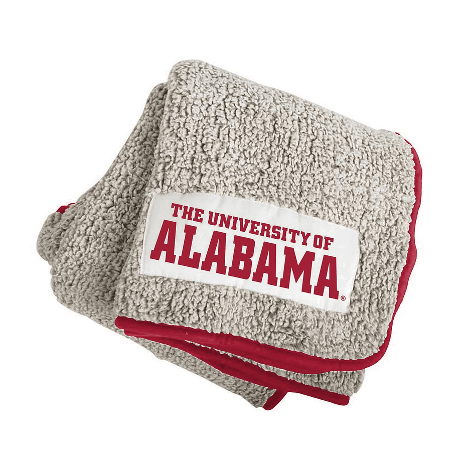 Alabama Crimson Tide - Frosty Fleece Throw Blanket